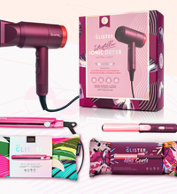 Hair Essentials Travel Trio, blow dryer, mini curler & mini flat iron