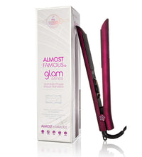 Almost Famous 1.25" Glam Series Flat Iron with Luxe Gem Infused Plates