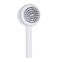 Air Cushion Massager Brush With Retractable Bristles White