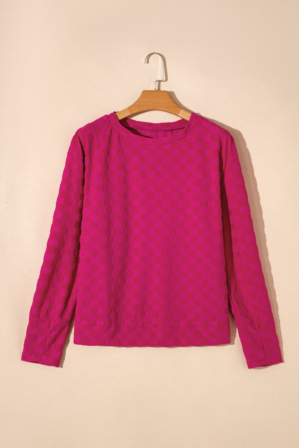 Tiffany Textured Thumbhole Sleeve Top