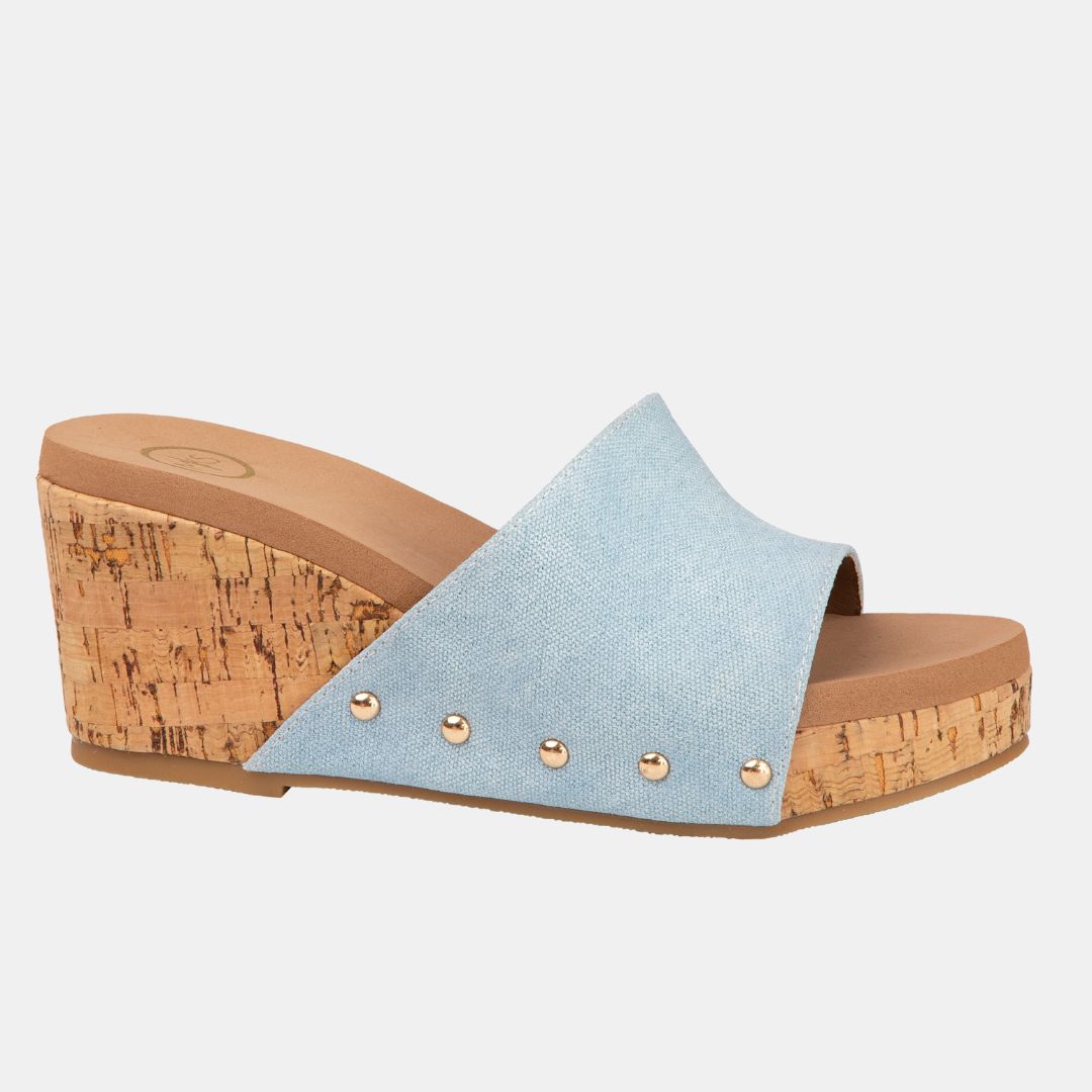 Blair Wedge With Cork Effect Platform