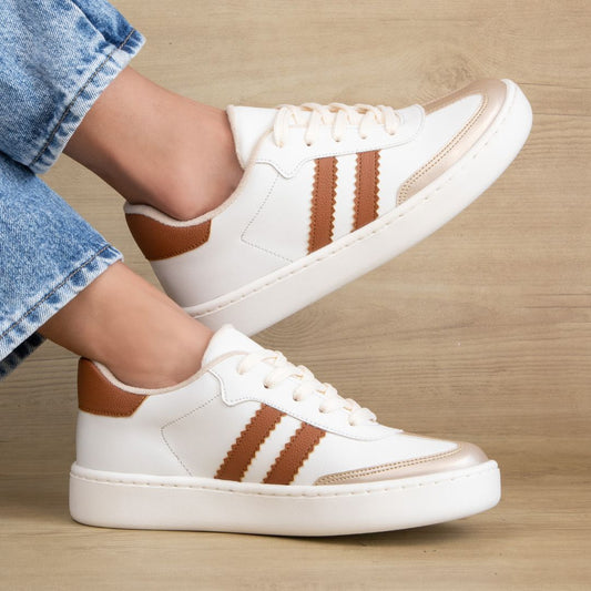 Makers Shoes Miel Sneakers Double Stripe