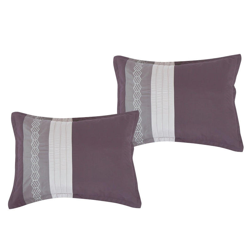 Two accent pillows